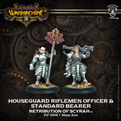 Houseguard Rifleman Officer & Standard Bearer